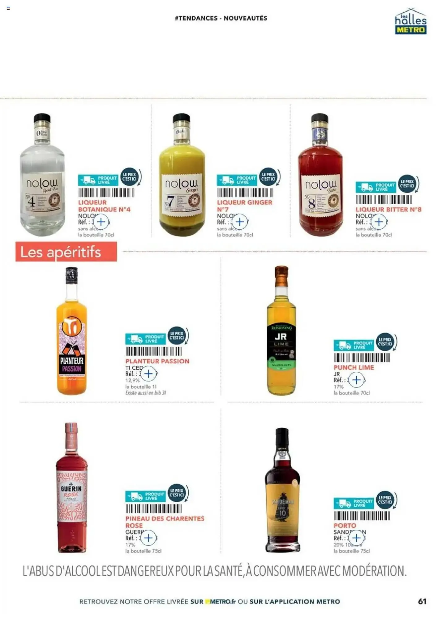 Catalogue METRO du 2 octobre au 31 décembre 2025 - Catalogue page 61