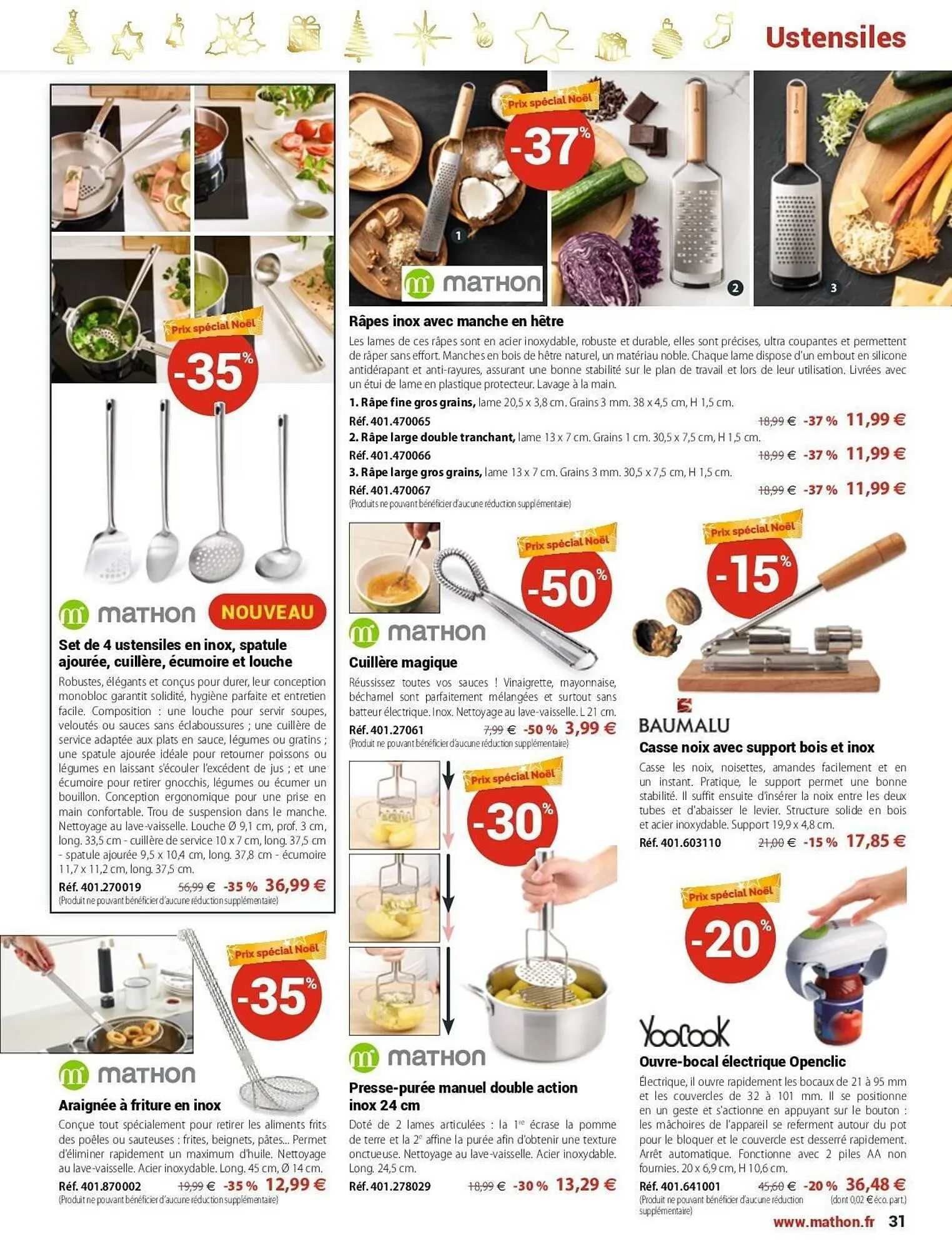 Catalogue Mathon du 28 octobre au 31 décembre 2025 - Catalogue page 31