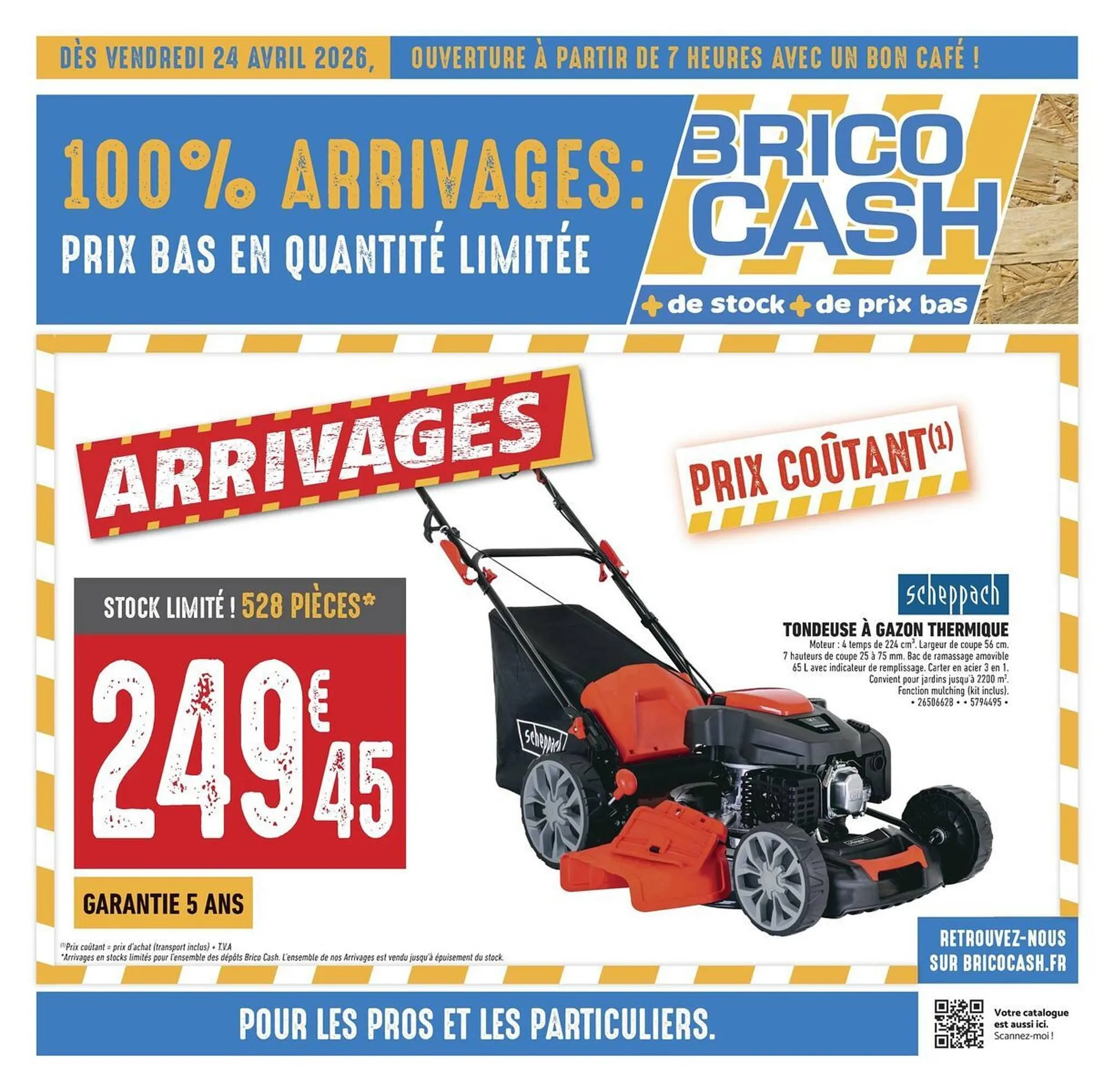 Catalogue Brico Cash du 24 avril au 7 mai 2026 - Catalogue page 1