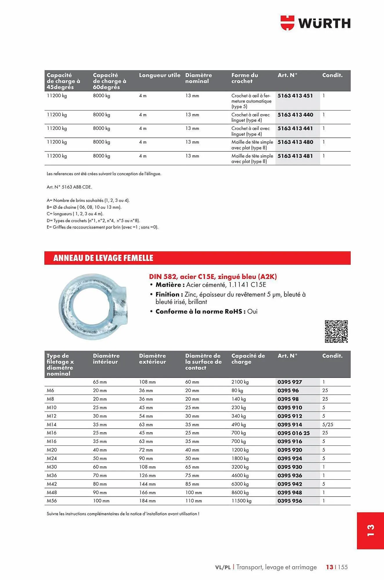 Catalogue Würth du 29 décembre au 31 décembre 2023 - Catalogue page 56