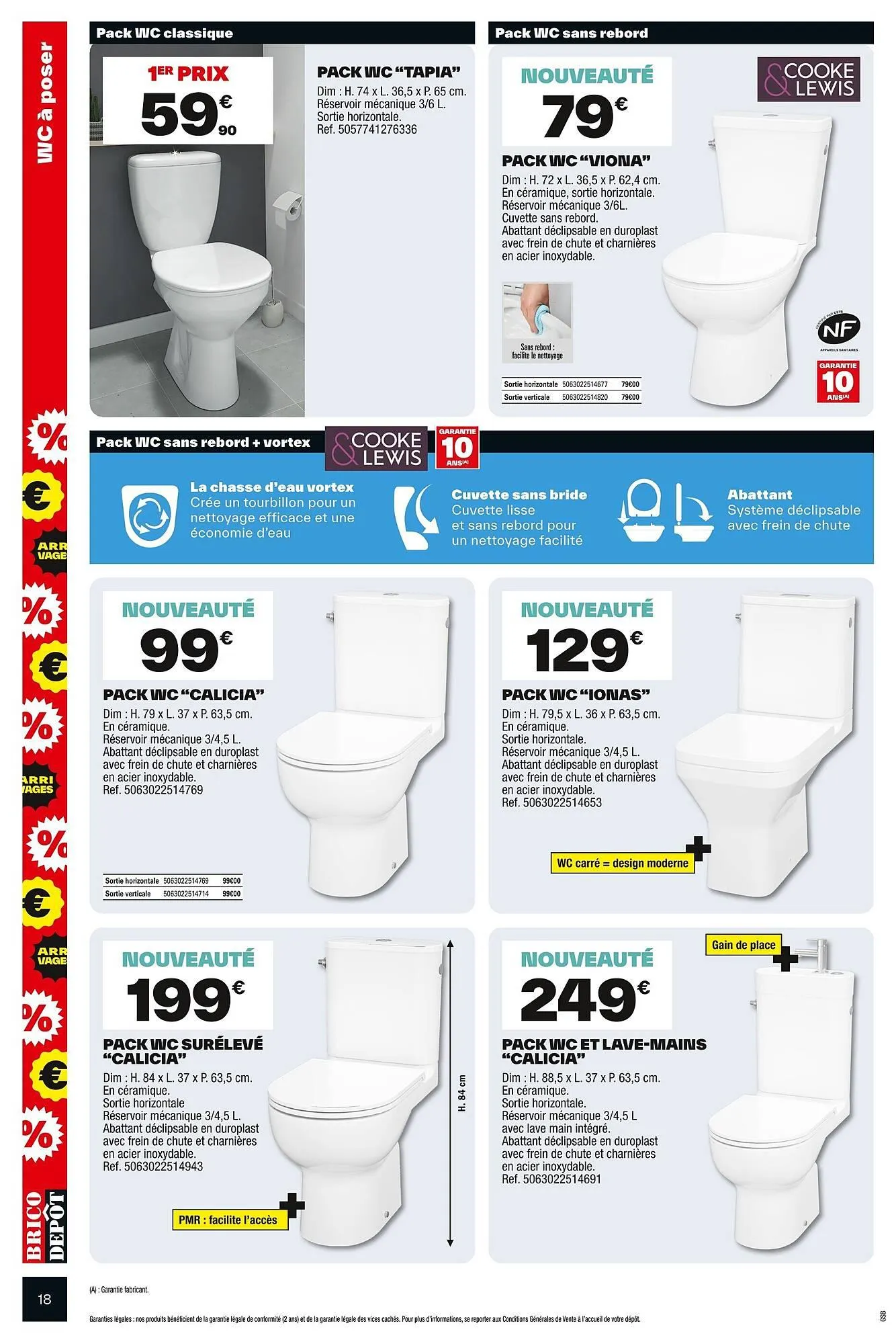 Catalogue Brico Dépôt du 24 octobre au 6 novembre 2025 - Catalogue page 18