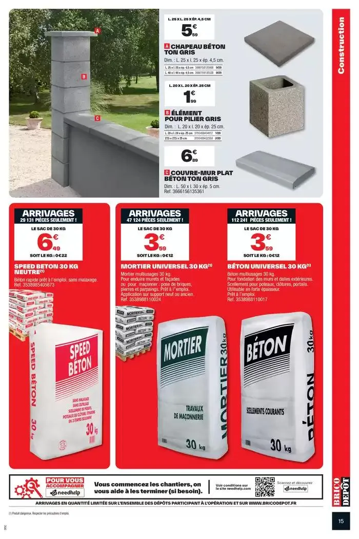 Voyez plus grand avec nos prix dépôt ! du 30 avril au 15 mai 2025 - Catalogue page 15