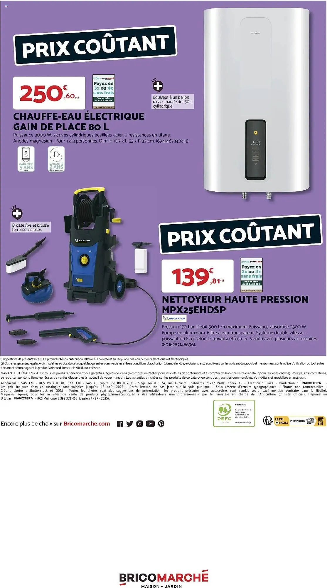 Catalogue Bricomarché du 6 août au 16 août 2025 - Catalogue page 10