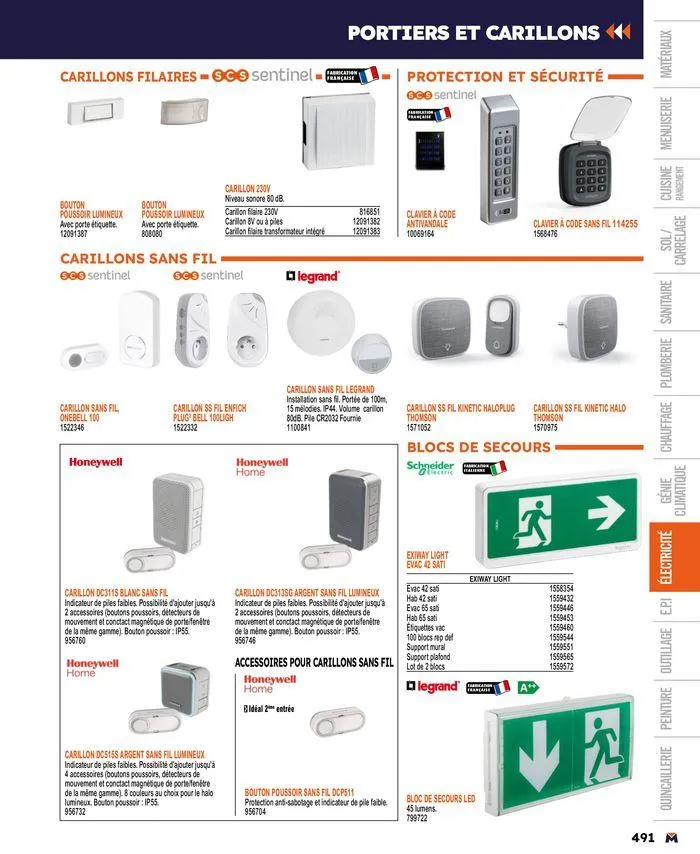 Guide produits 2024 du 15 mars au 31 décembre 2024 - Catalogue page 491