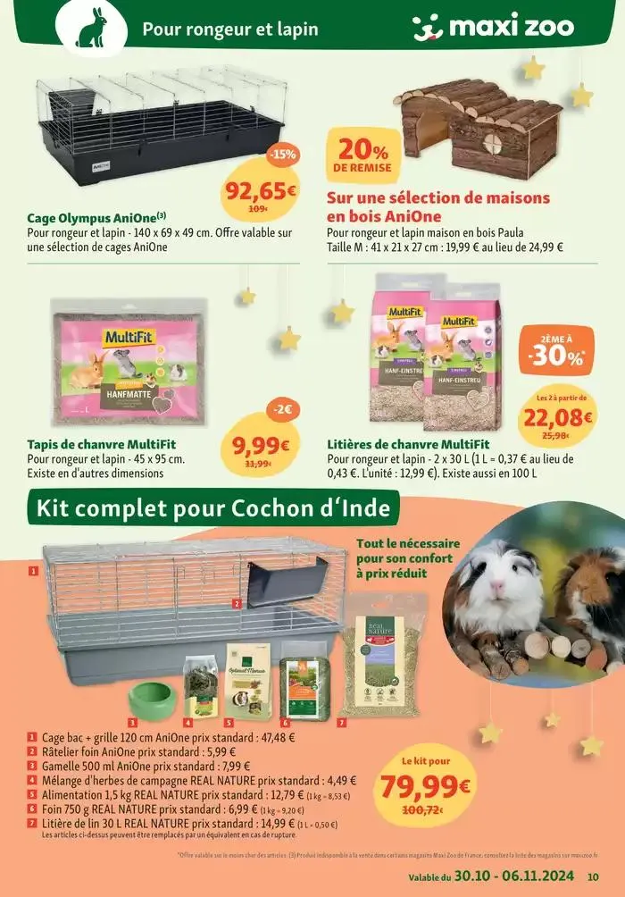L’essentiel à petits prix du 30 octobre au 6 novembre 2024 - Catalogue page 10