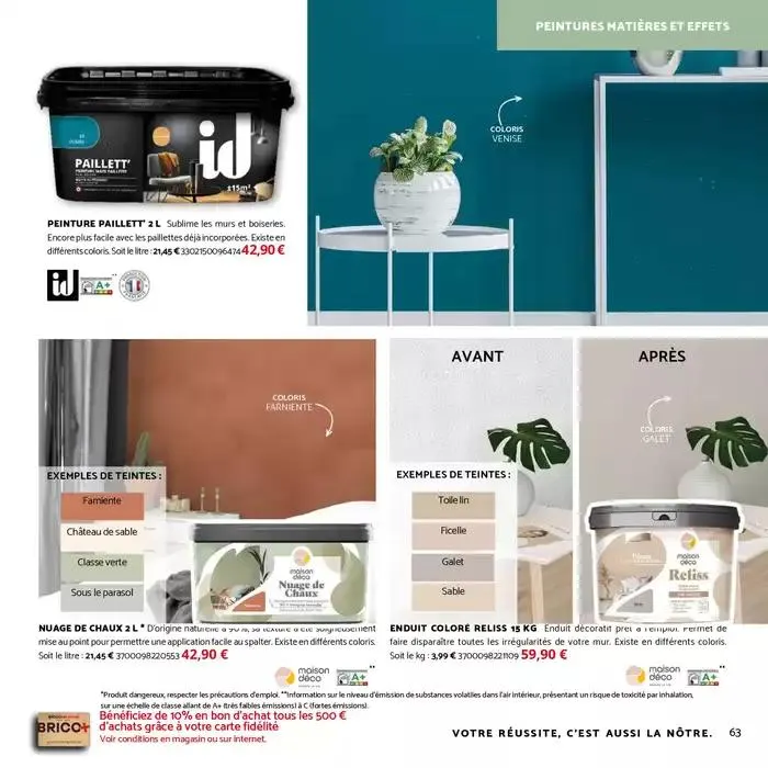 Le guide Projets intérieurs du 7 mars au 12 avril 2025 - Catalogue page 63