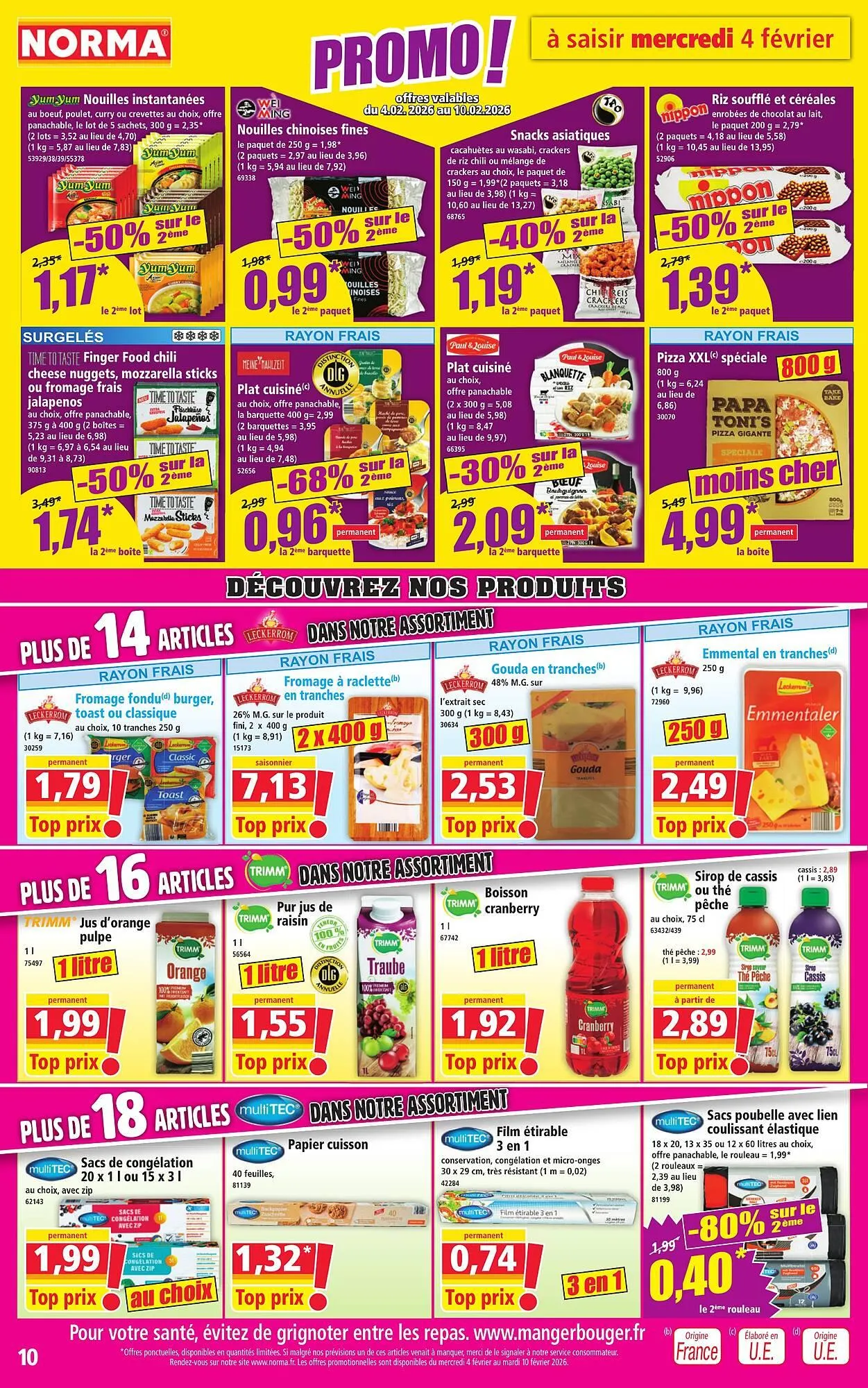 Catalogue Norma du 4 février au 10 février 2026 - Catalogue page 10