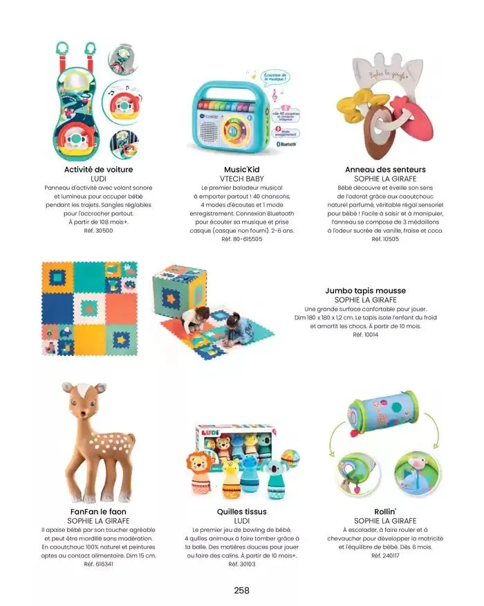 Collection 2024-2025 du 20 août au 30 juin 2025 - Catalogue page 260