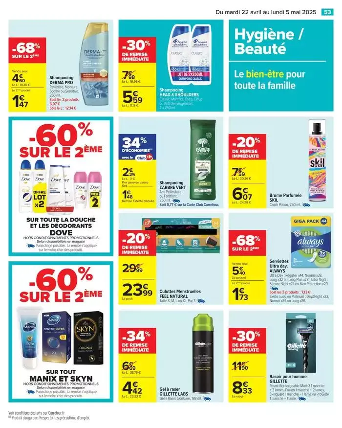 -50% SUR LE 2ÈME SUR TOUT JOKER du 22 avril au 5 mai 2025 - Catalogue page 57