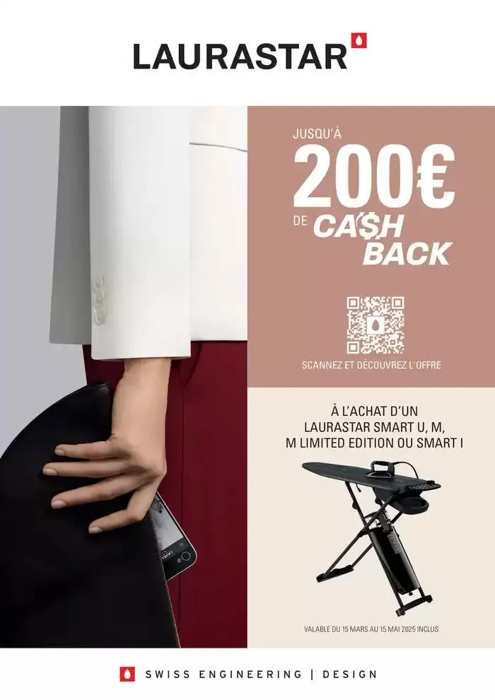 Jusqu'à 200€ remboursés du 17 mars au 15 mai 2025 - Catalogue page 1