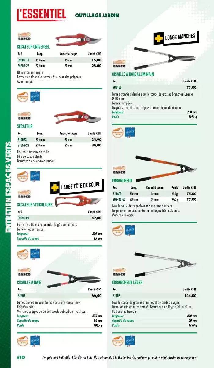Essentiel Industrie 2025 du 3 janvier au 31 décembre 2025 - Catalogue page 672