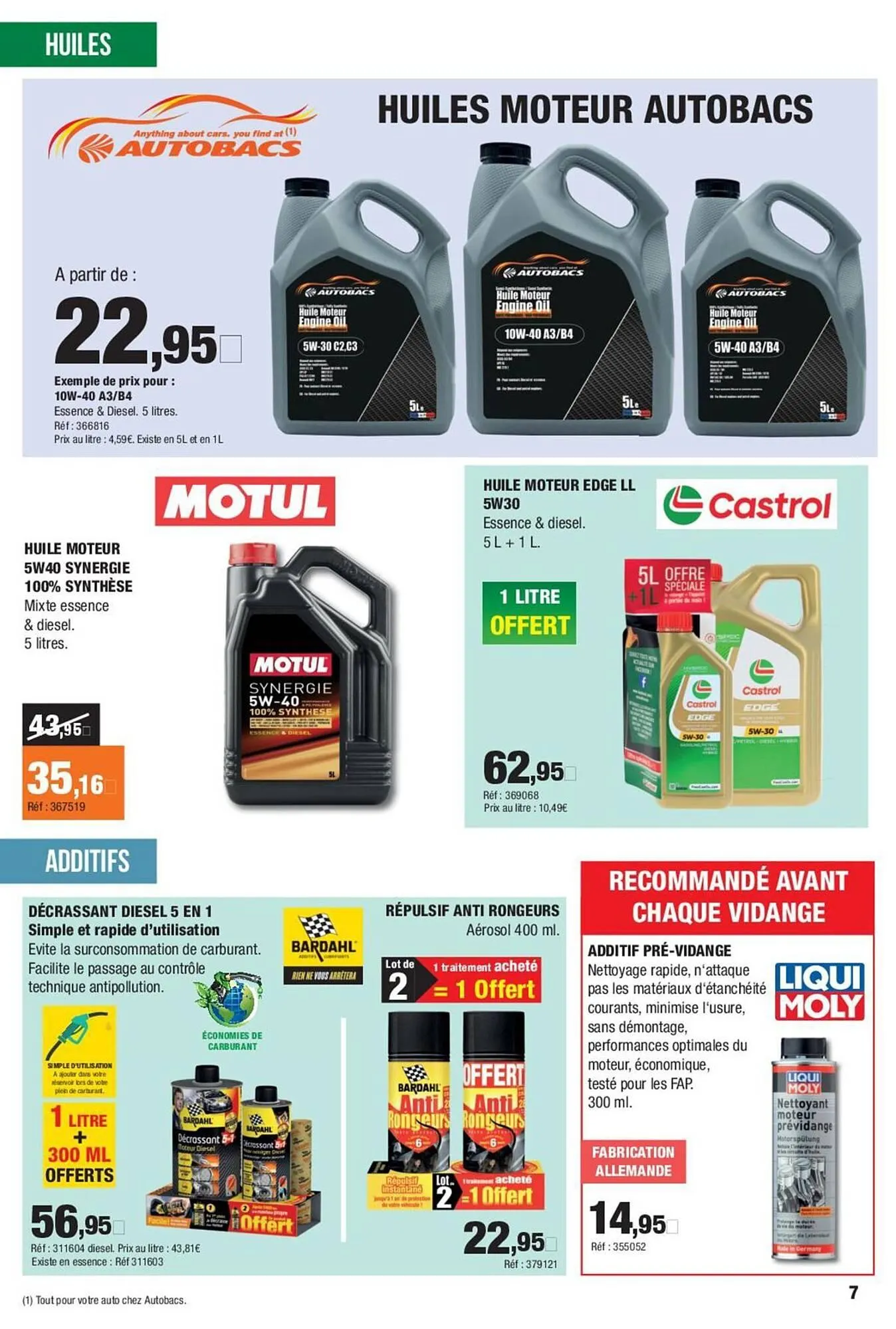 Catalogue Autobacs du 13 février au 18 mars 2026 - Catalogue page 7