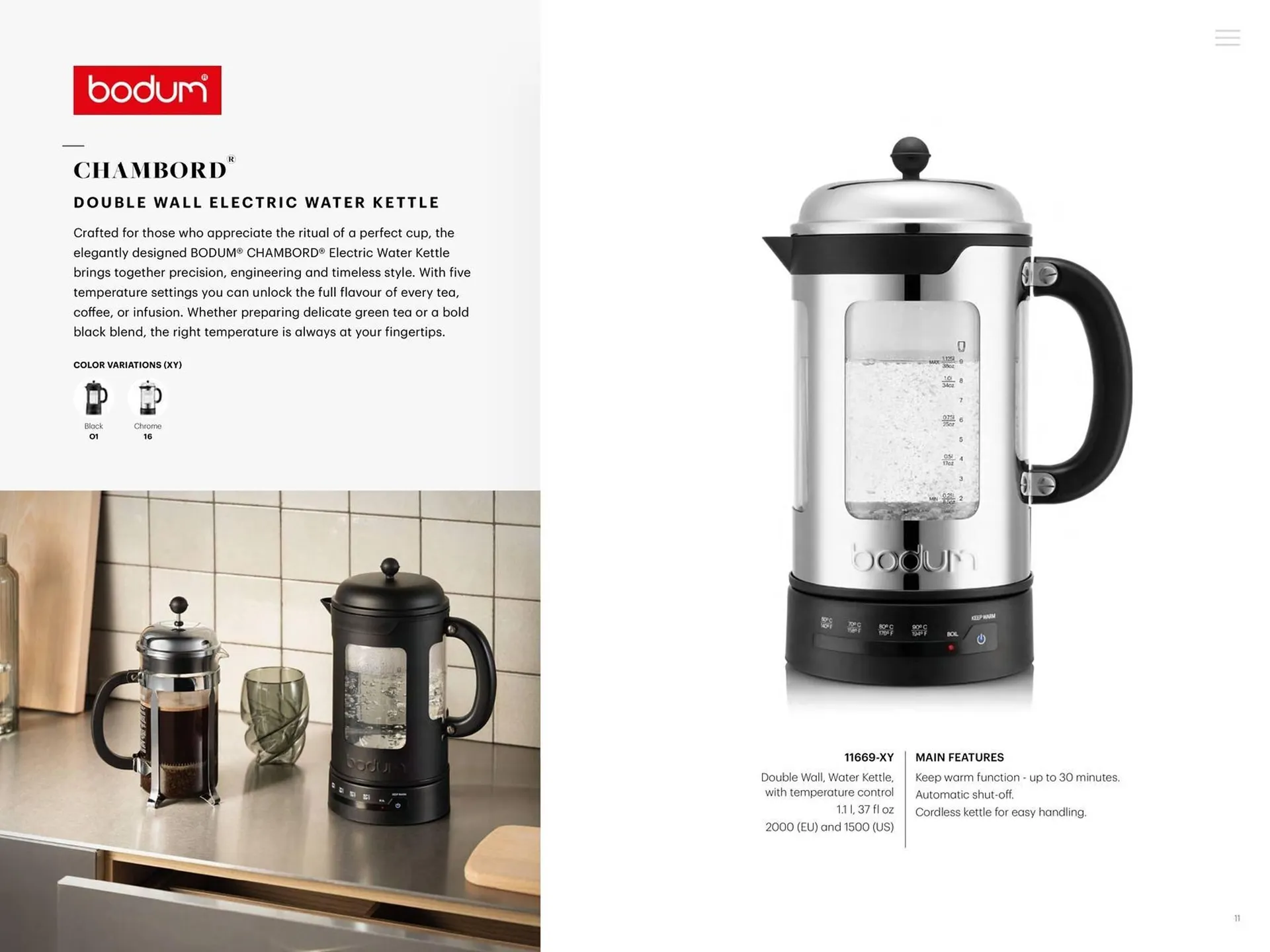 Catalogue Bodum du 9 février au 31 décembre 2026 - Catalogue page 11