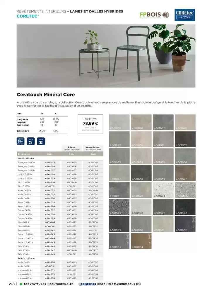 Catalogue 2025 Agenceurs du 25 avril au 31 décembre 2025 - Catalogue page 218