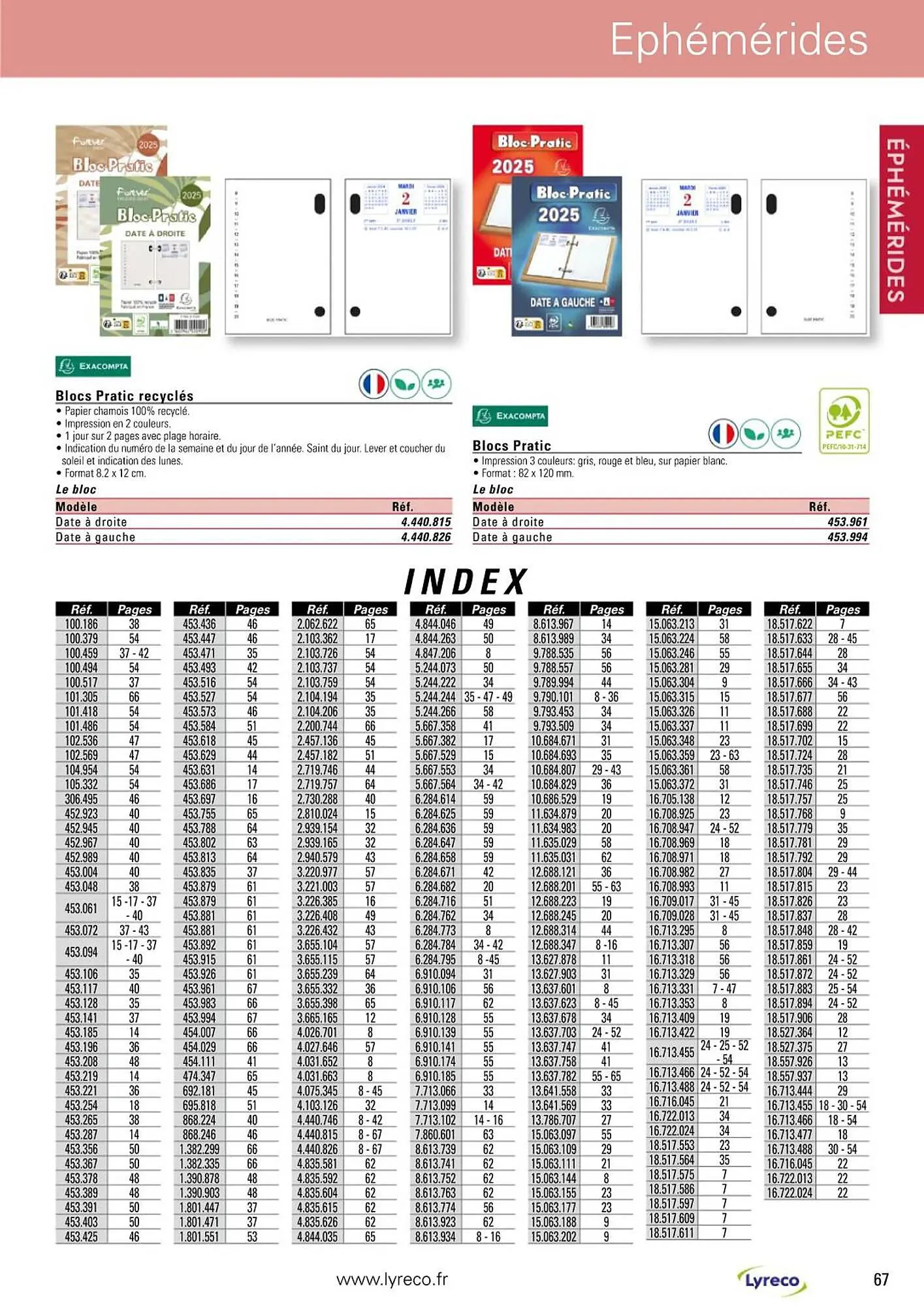 Catalogue Lyreco du 13 mai au 31 décembre 2025 - Catalogue page 67