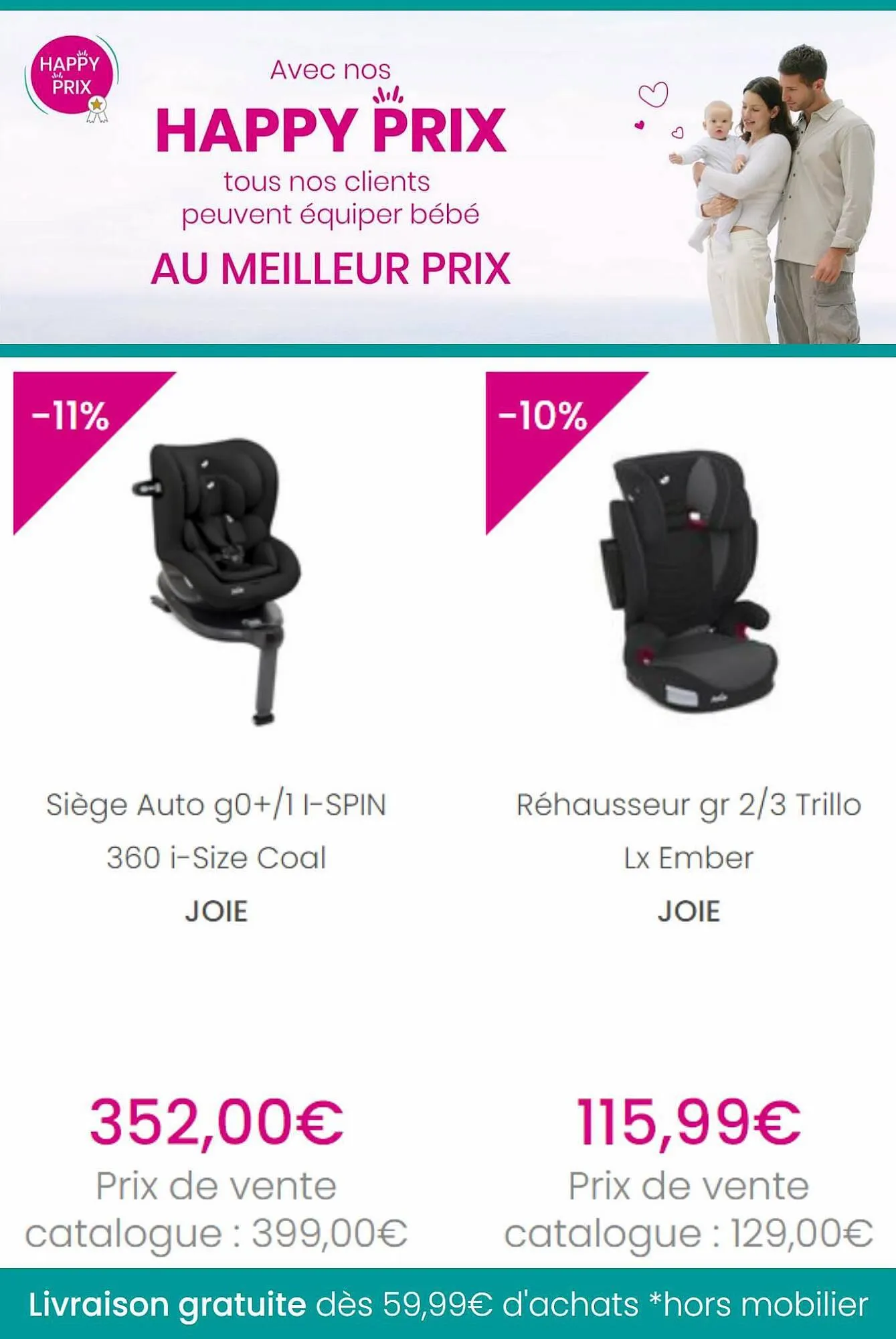 Catalogue Bébé 9 du 18 août au 18 août 2023 - Catalogue page 6