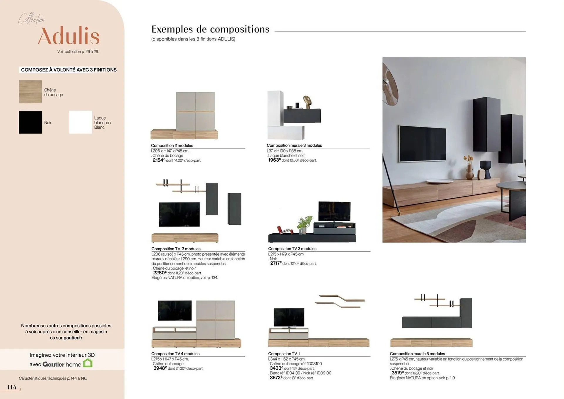 Catalogue Gautier du 6 septembre au 31 décembre 2025 - Catalogue page 114