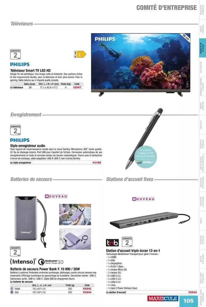 Catalogue Entreprises 2025 du 13 janvier au 31 décembre 2025 - Catalogue page 107