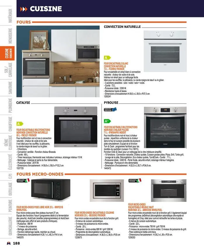 Guide produits 2024 du 15 mars au 31 décembre 2024 - Catalogue page 188