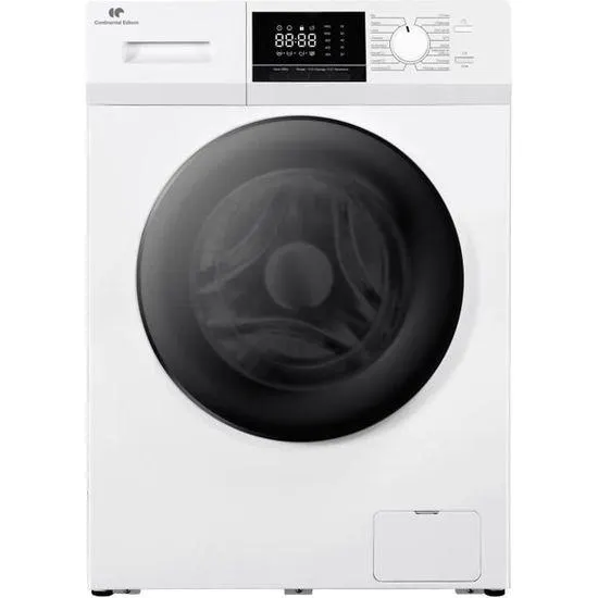 Lave-linge hublot CONTINENTAL EDISON CELL10140W2 - 10 kg - Largeur 60 cm - Classe A -1400 trs/min - moteur induction - Blanc