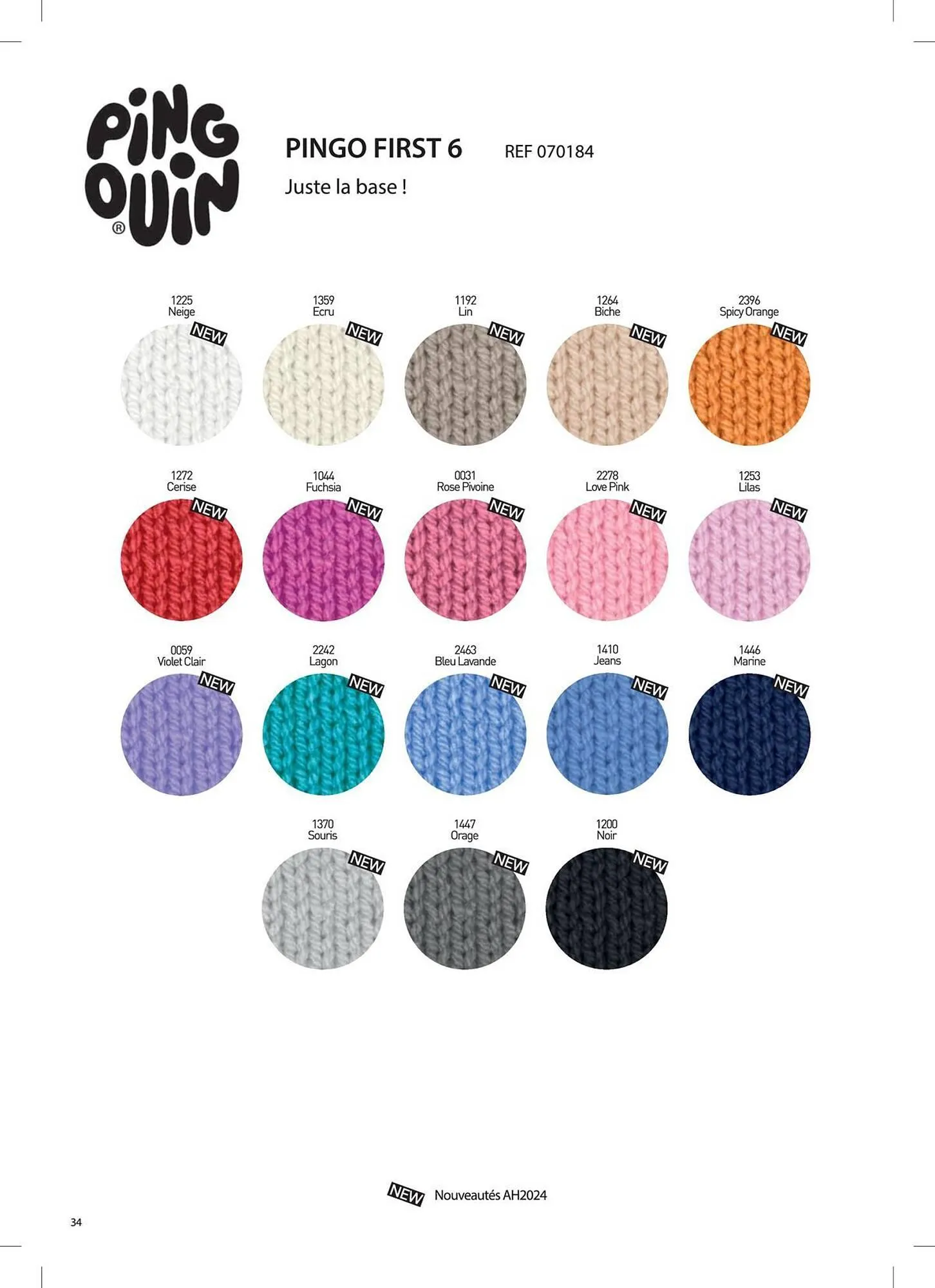 Catalogue Phildar du 10 décembre au 31 août 2025 - Catalogue page 34