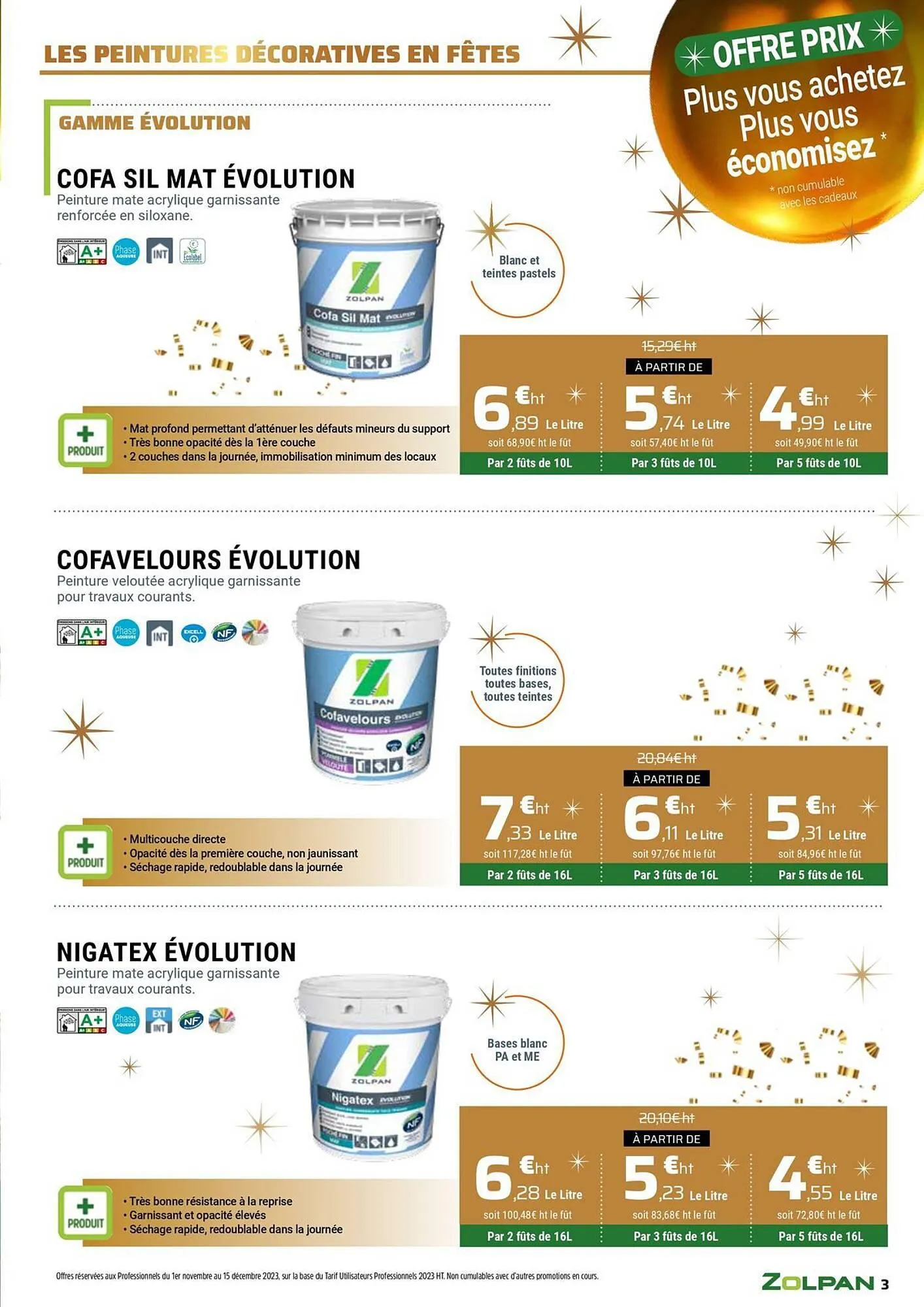 Catalogue Zolpan du 3 novembre au 15 décembre 2023 - Catalogue page 3
