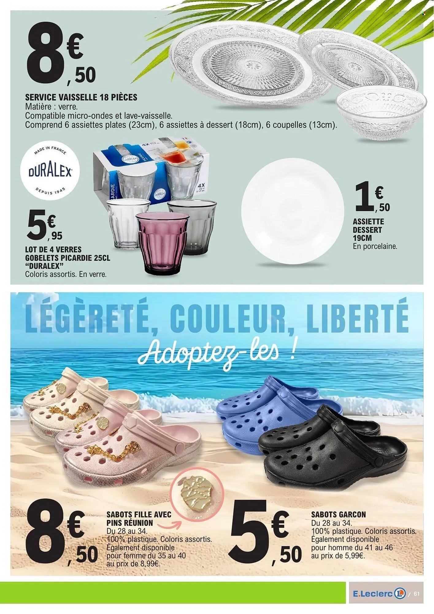 Catalogue E.Leclerc du 24 mars au 6 avril 2026 - Catalogue page 61