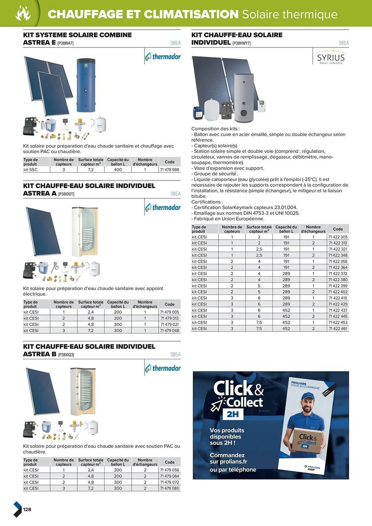 Catalogue Prolians du 2 octobre au 31 décembre 2025 - Catalogue page 128