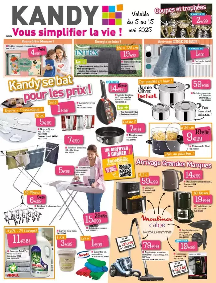 Kandy se bat pour les prix ! du 5 mai au 15 mai 2025 - Catalogue page 1
