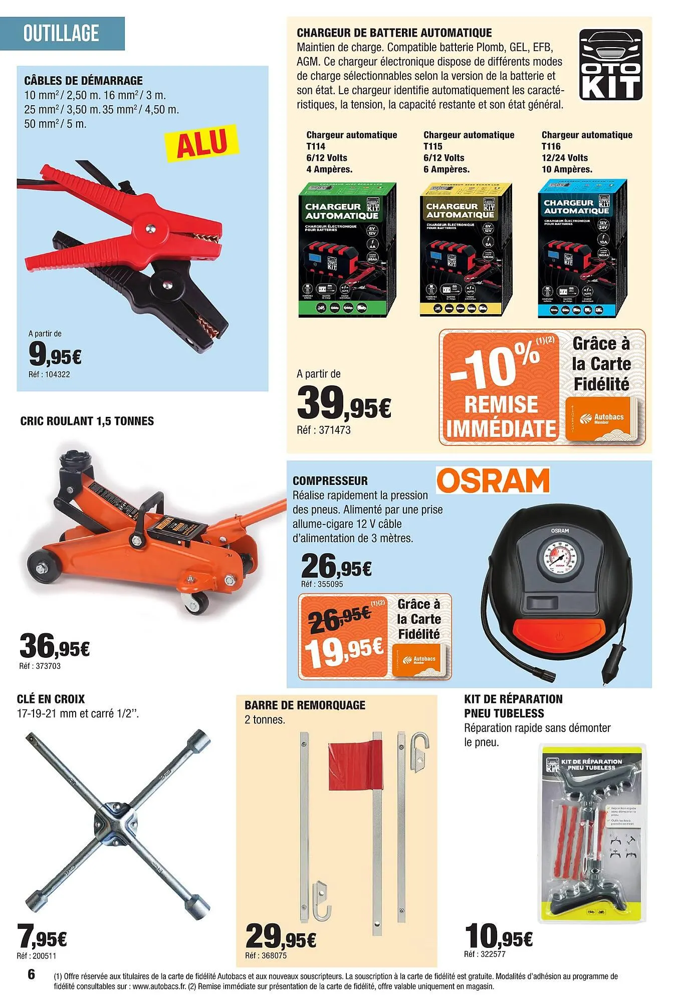 Catalogue Autobacs du 2 octobre au 19 novembre 2025 - Catalogue page 6