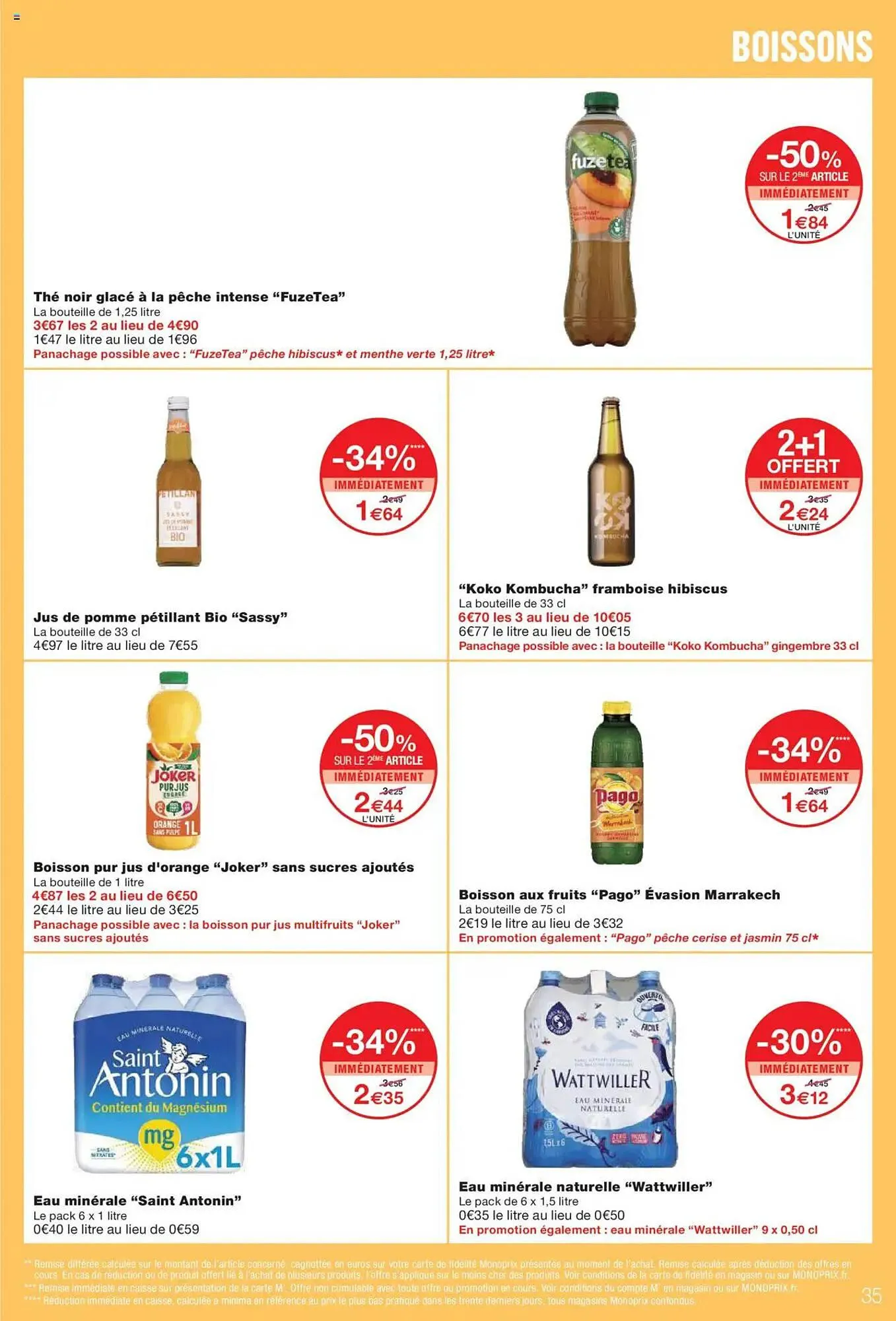 Catalogue Monoprix du 21 octobre au 2 novembre 2025 - Catalogue page 35