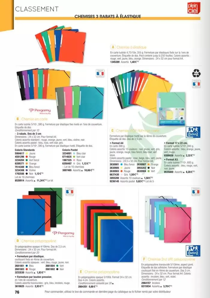 Écoles et loisirs 2025 du 1 janvier au 31 décembre 2025 - Catalogue page 76