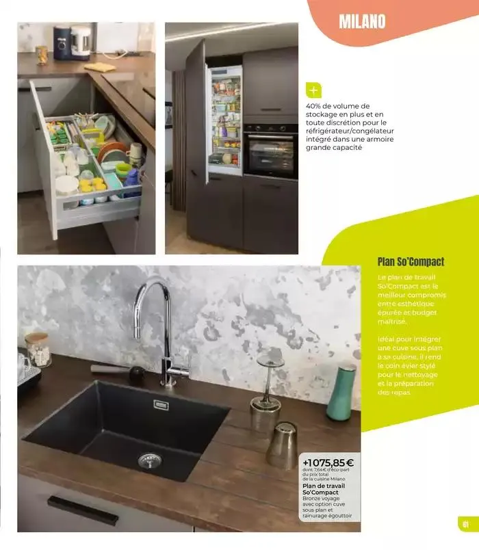 Consultez le menu avant de vous mettre en cuisine. du 7 janvier au 31 décembre 2025 - Catalogue page 61