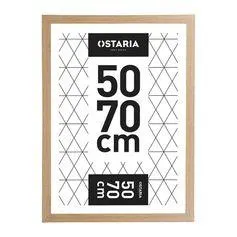 Cadre photo MILAN bois naturel 50x70cm