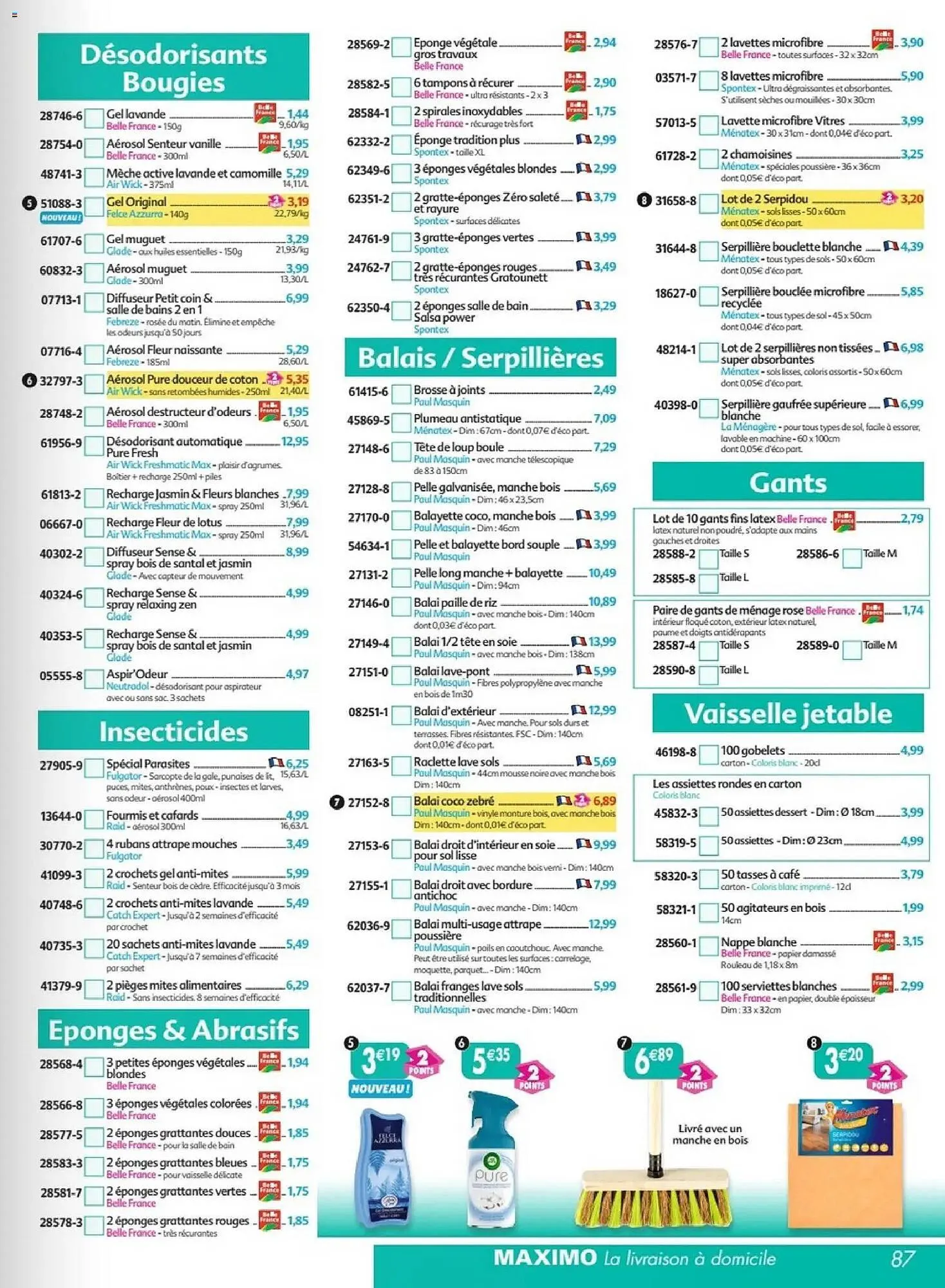 Catalogue Maximo du 23 janvier au 26 février 2026 - Catalogue page 87