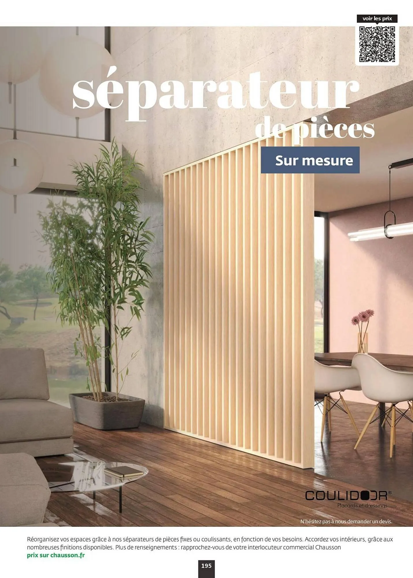 Catalogue Chausson Matériaux du 12 septembre au 31 décembre 2026 - Catalogue page 197