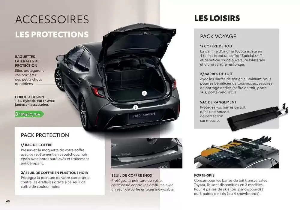 Toyota Corolla  du 11 février au 11 février 2026 - Catalogue page 40