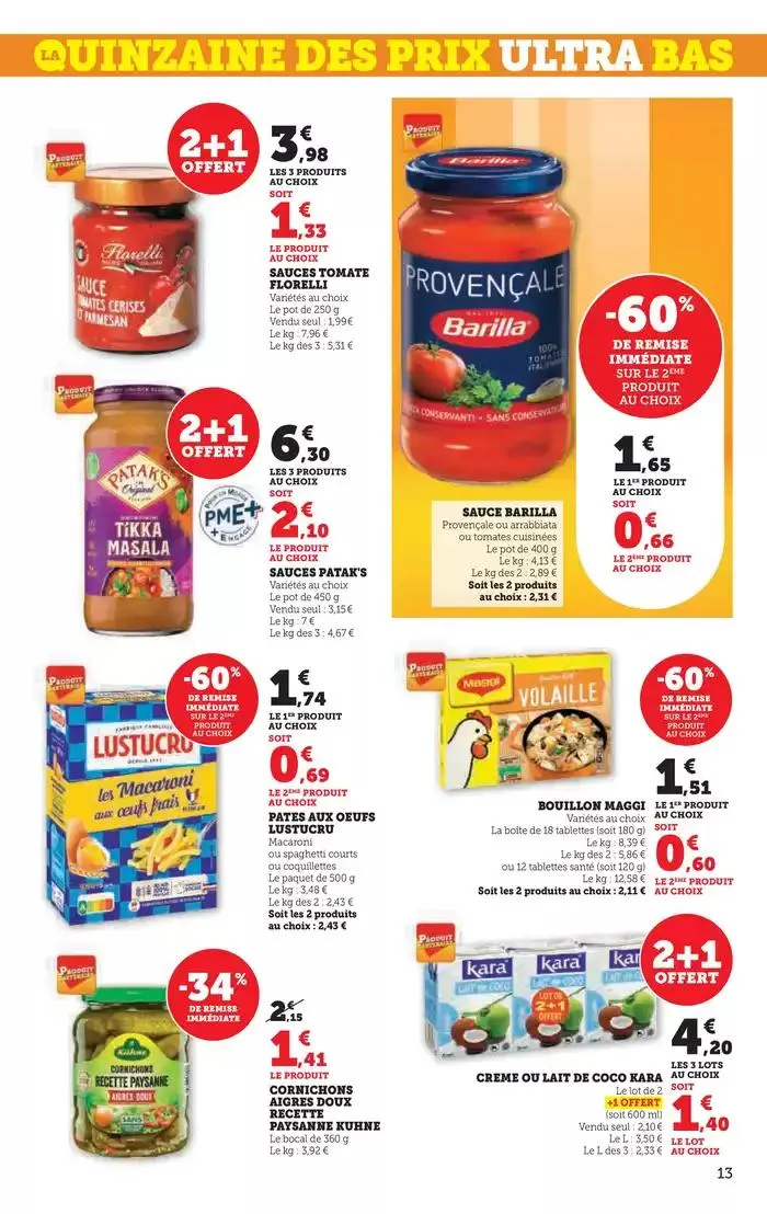 Quinzaine Commerçante du 11 mars au 23 mars 2025 - Catalogue page 13