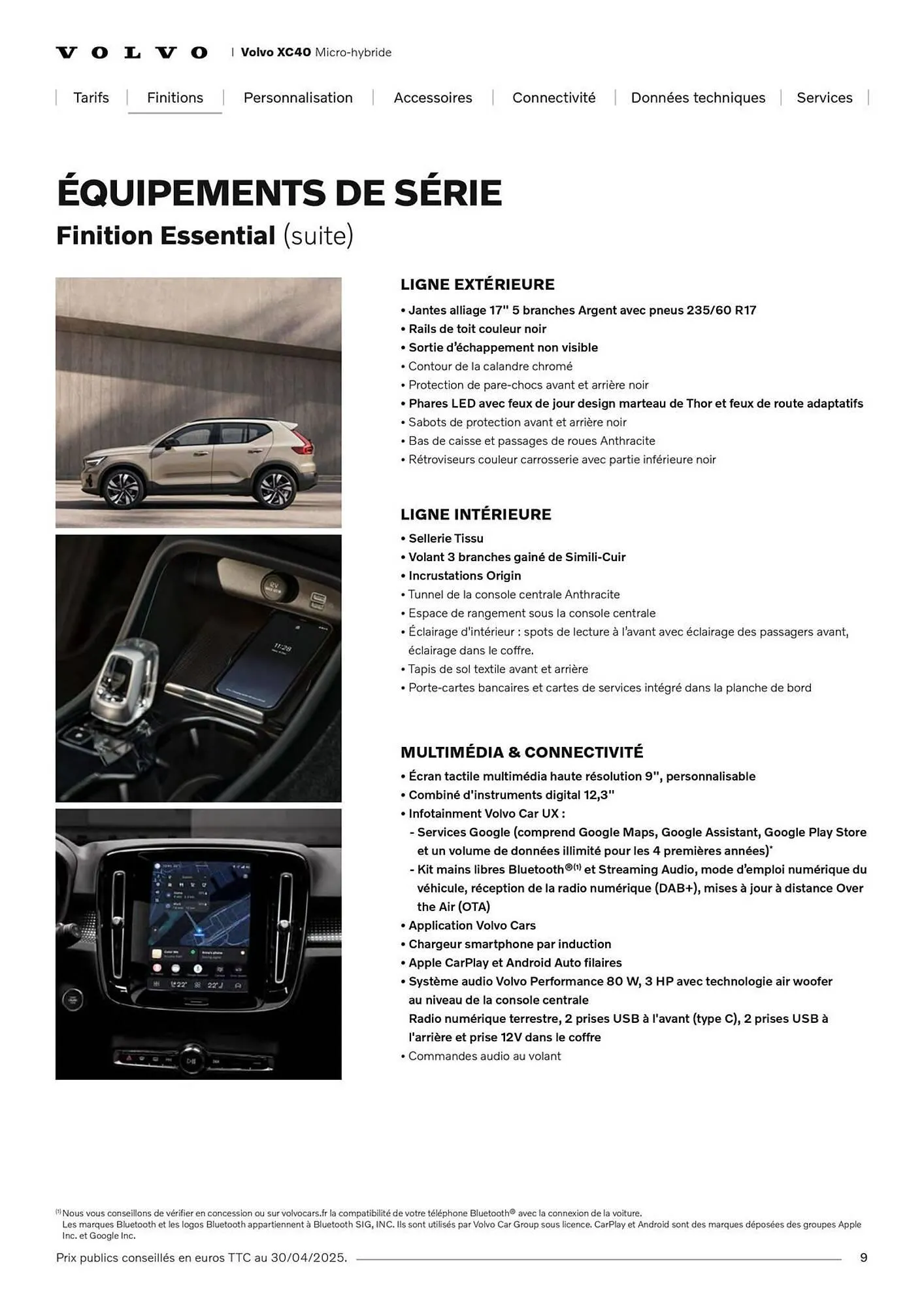 Catalogue VOLVO du 7 janvier au 31 janvier 2027 - Catalogue page 9