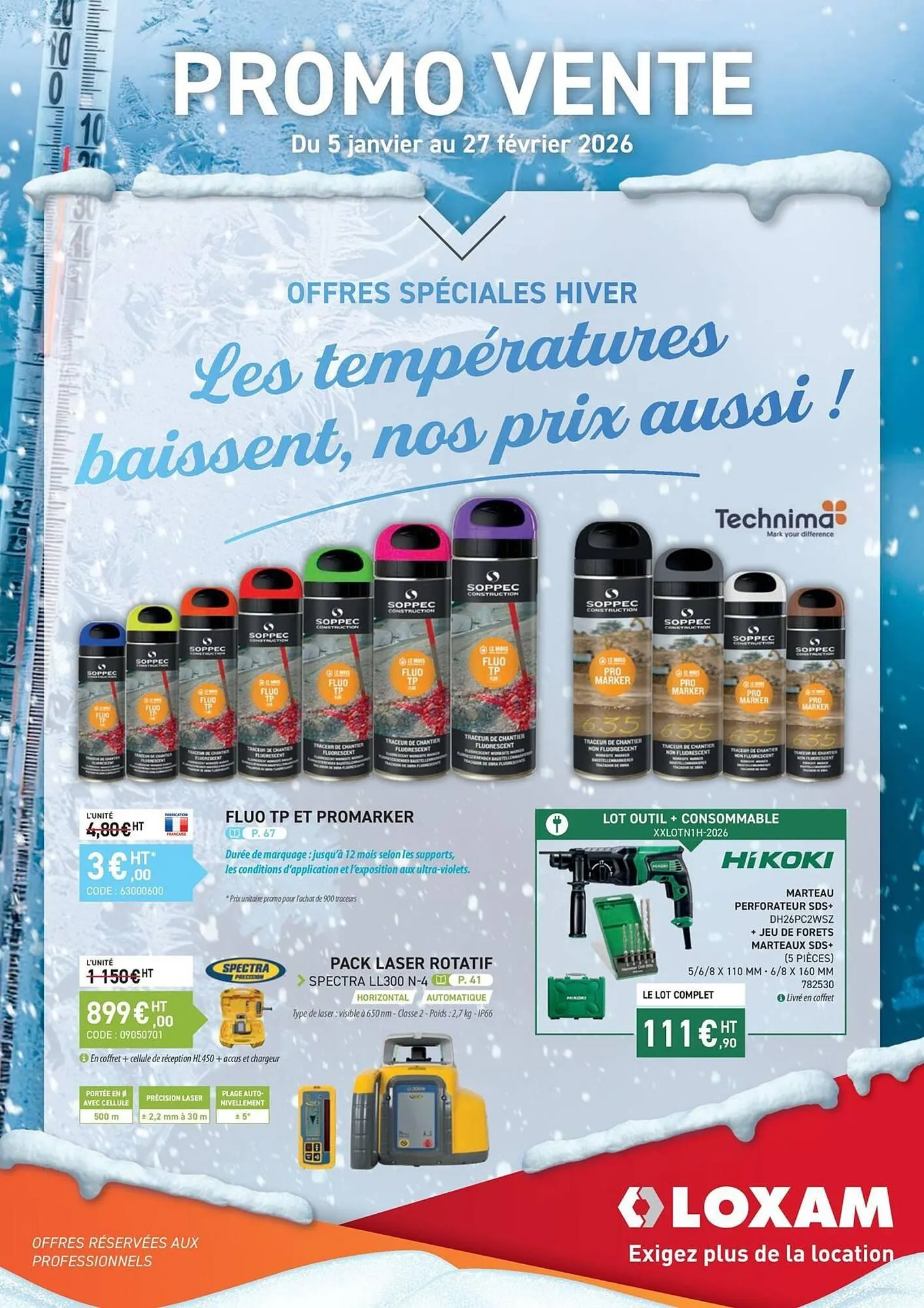 Catalogue Loxam du 7 janvier au 27 février 2026 - Catalogue page 1