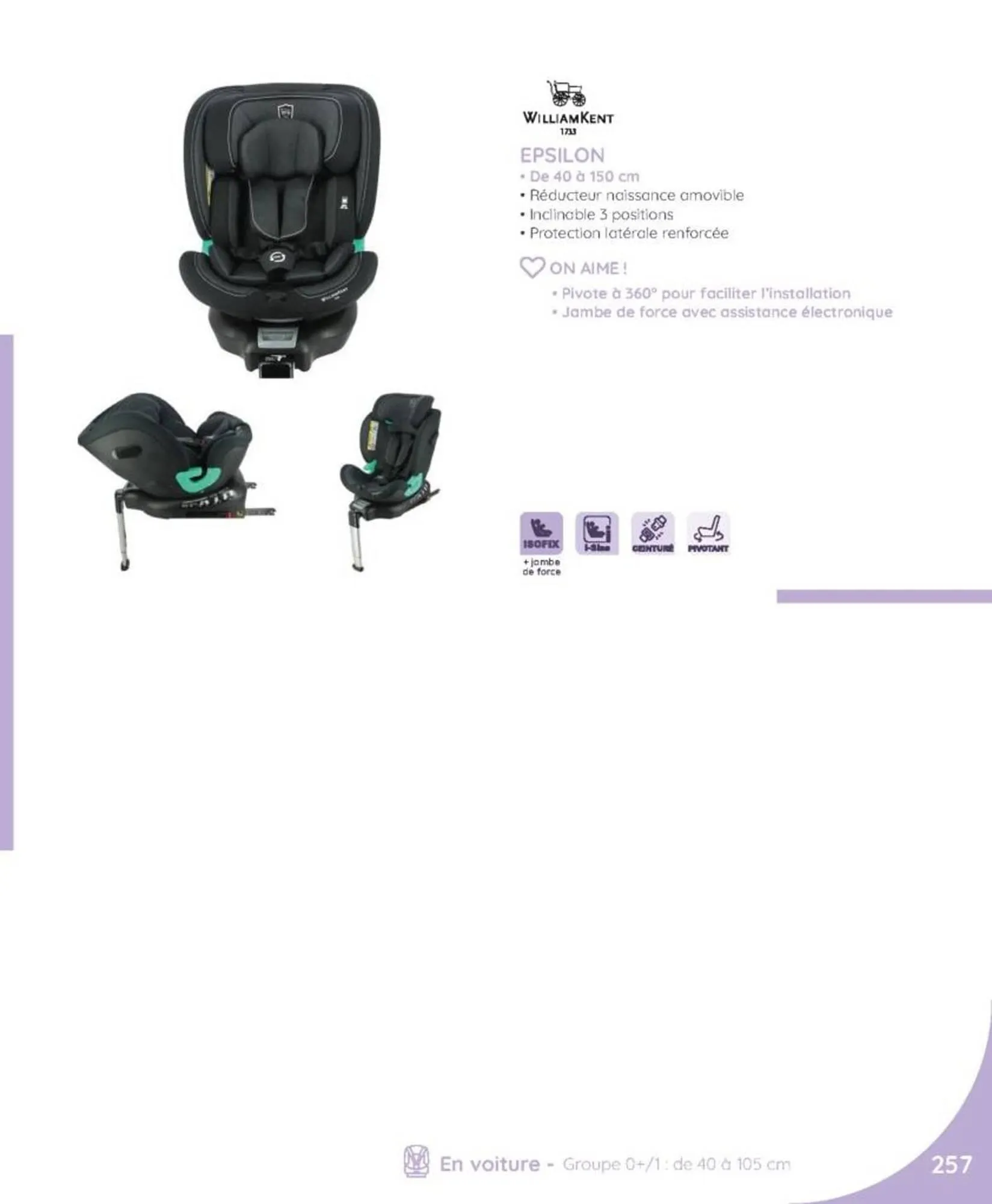 Catalogue autour de bébé du 18 juin au 1 novembre 2025 - Catalogue page 259