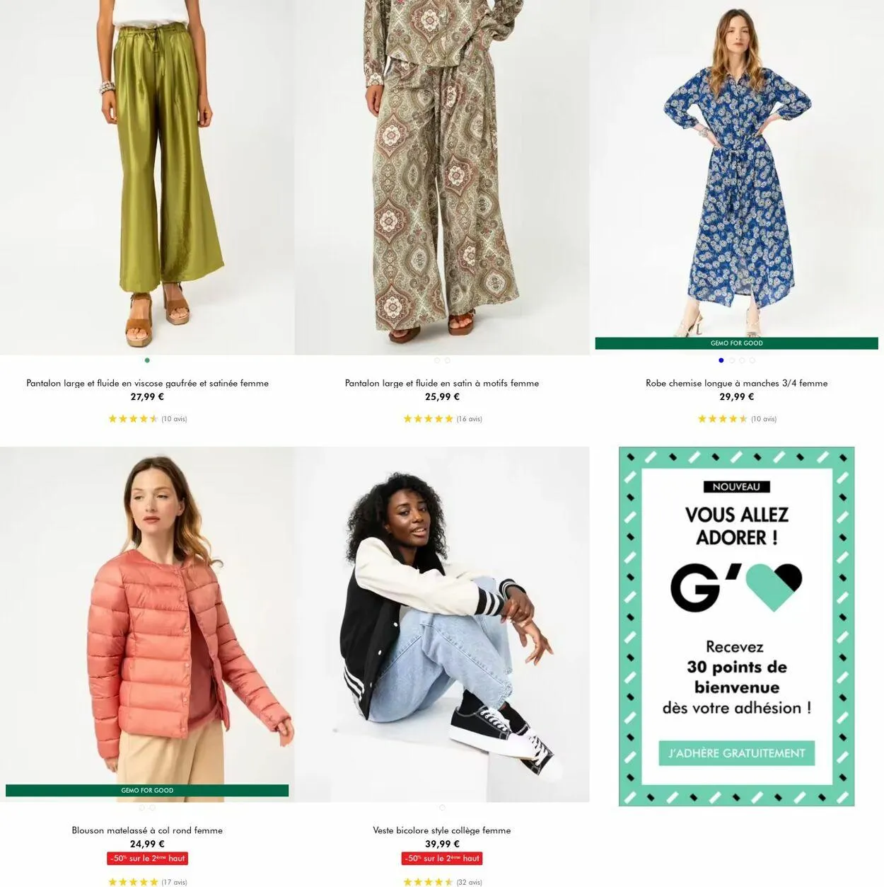 Gémo Catalogue actuel du 23 avril au 6 mai 2025 - Catalogue page 3