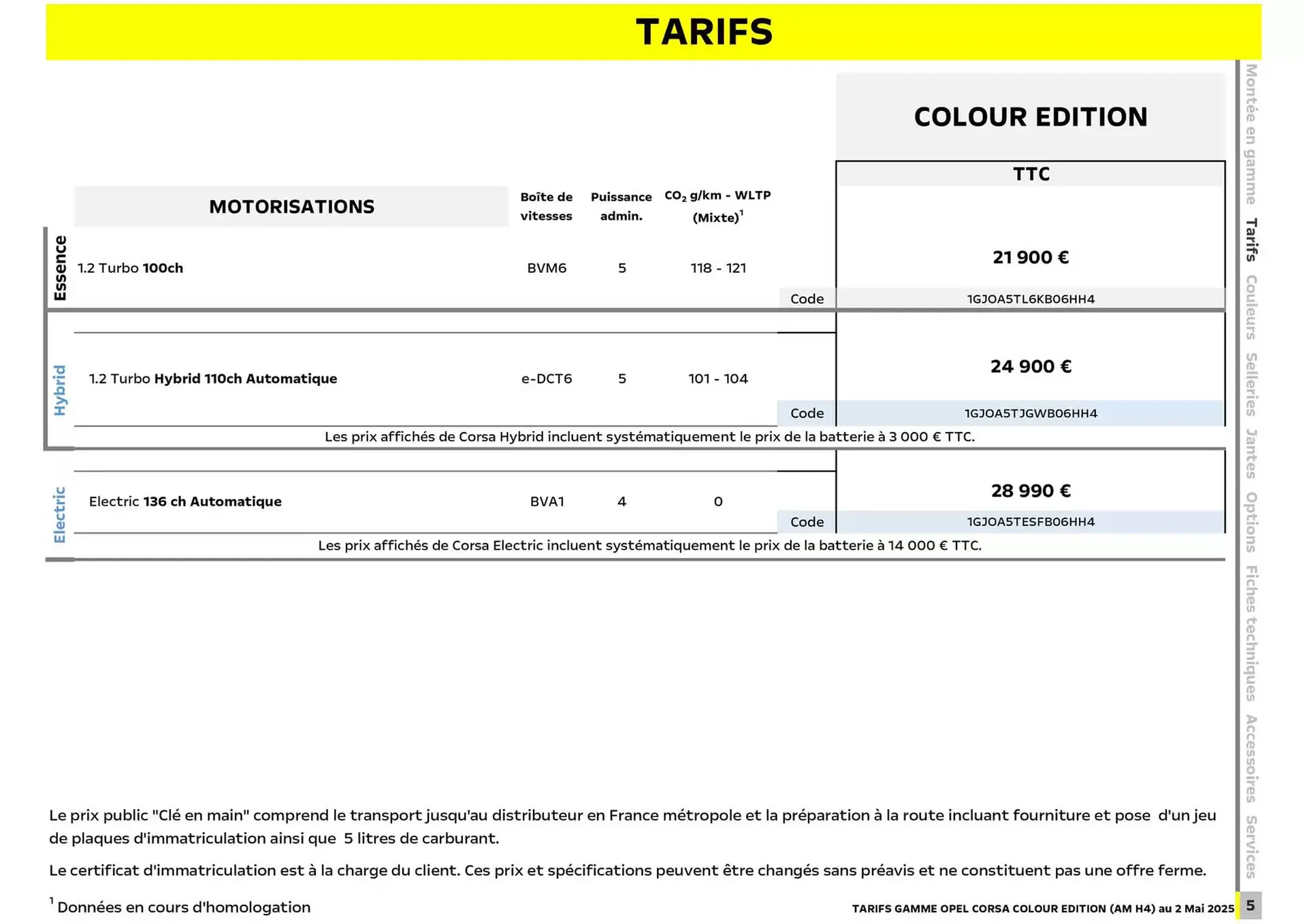 Catalogue Opel du 12 mai au 12 mai 2026 - Catalogue page 5