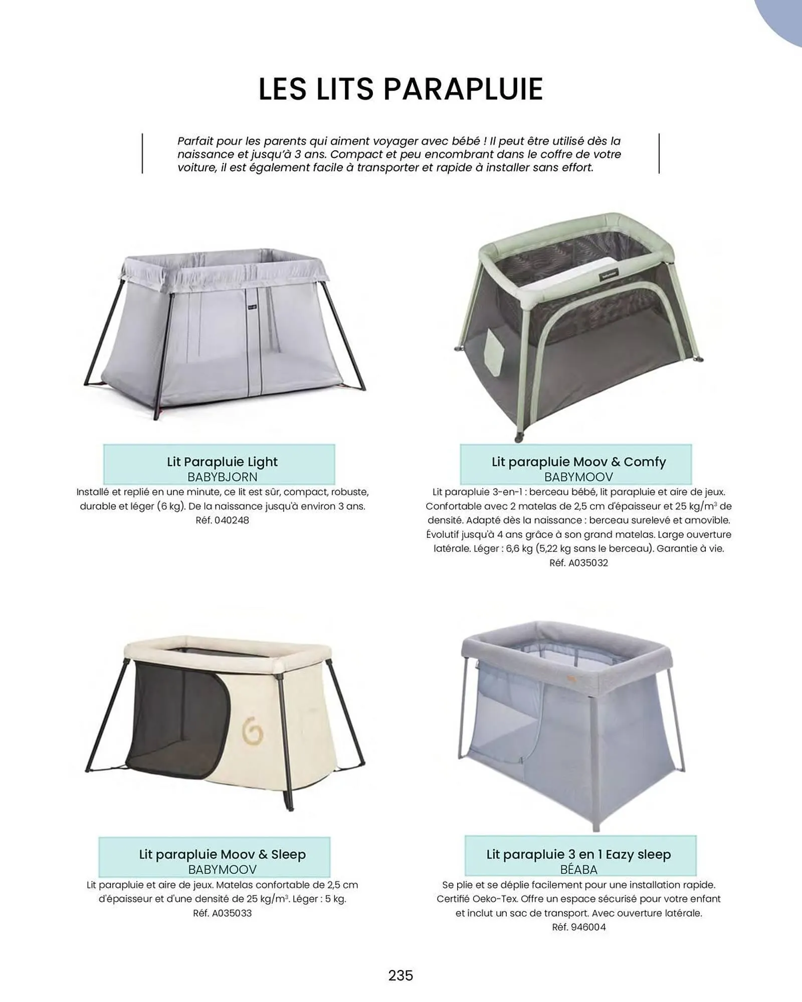 Catalogue Bébé 9 du 14 août au 31 décembre 2026 - Catalogue page 237