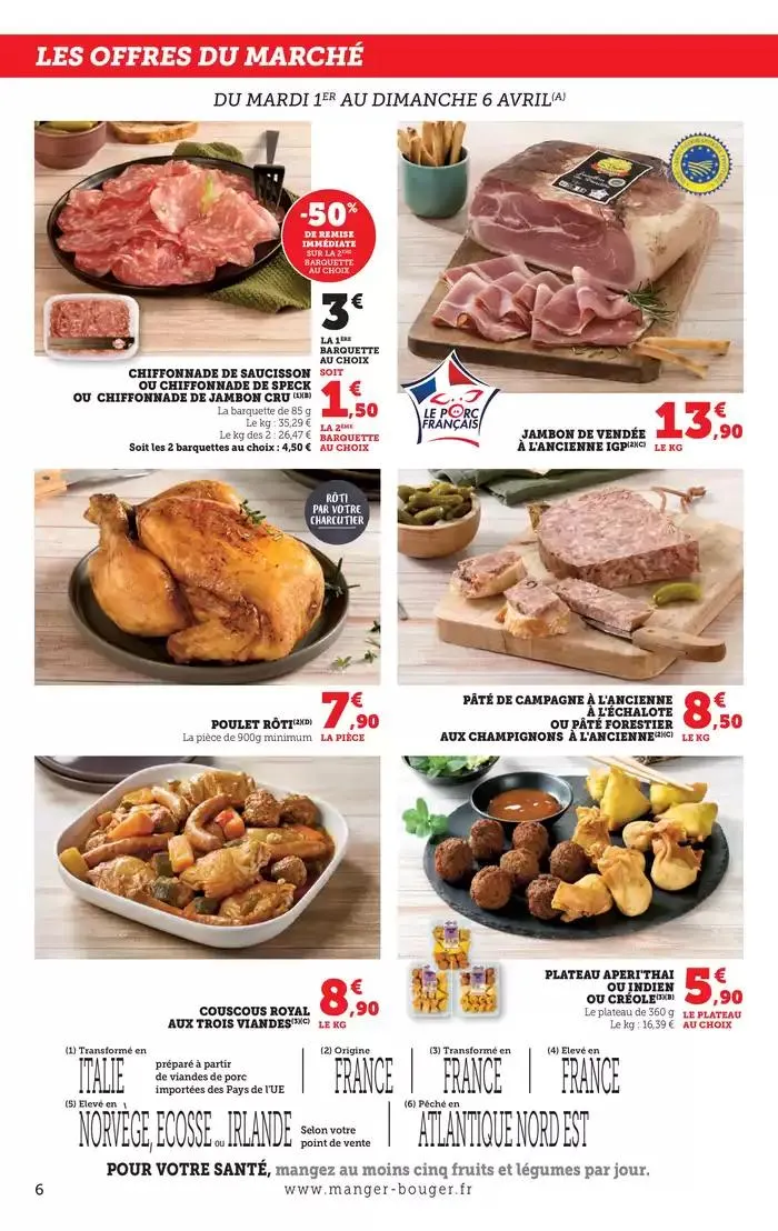 LE MARCHÉ À PRIX BAS ! du 1 avril au 13 avril 2025 - Catalogue page 6