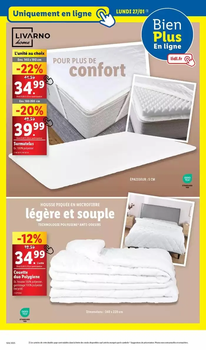 Lidl vous invite à un voyage culinaire en Asie avec leur gamme Vitasia! du 22 janvier au 28 janvier 2025 - Catalogue page 72
