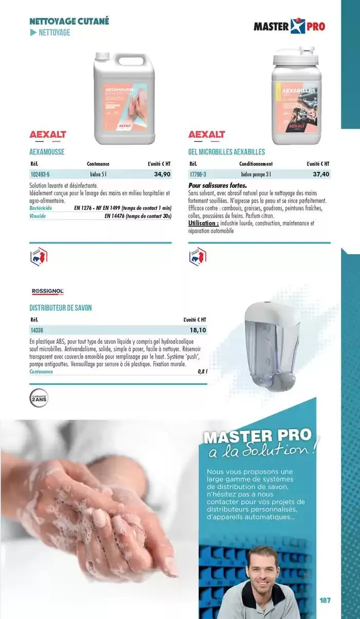 Essentiel Protection 2025 tarifé du 3 mars au 31 décembre 2025 - Catalogue page 189