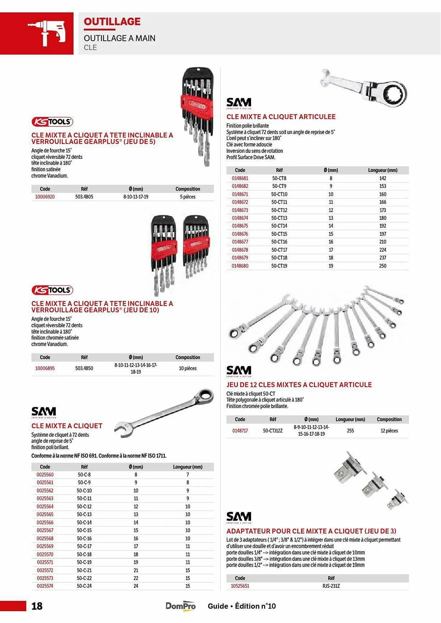 Catalogue DomPro du 5 mai au 30 août 2025 - Catalogue page 18