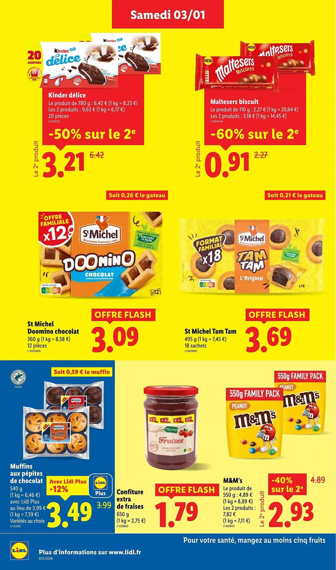 Catalogue Lidl du 3 janvier au 7 janvier 2026 - Catalogue page 20