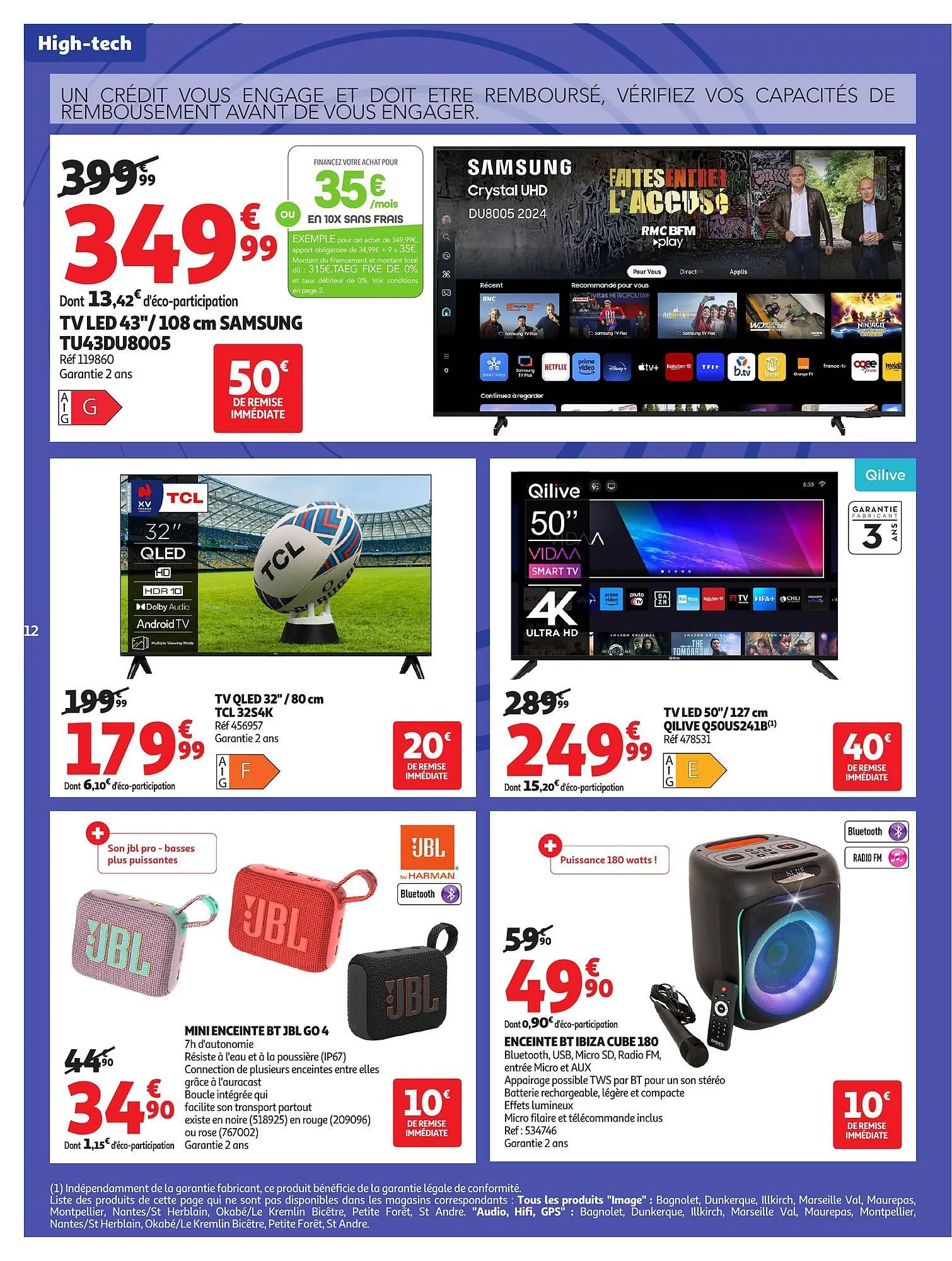 Catalogue Auchan du 19 août au 7 septembre 2025 - Catalogue page 12